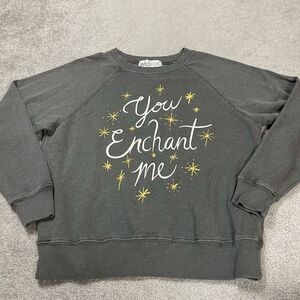 Brand New Wildfox You Enchant Me Women’s Large Pullover Crewneck Sweater